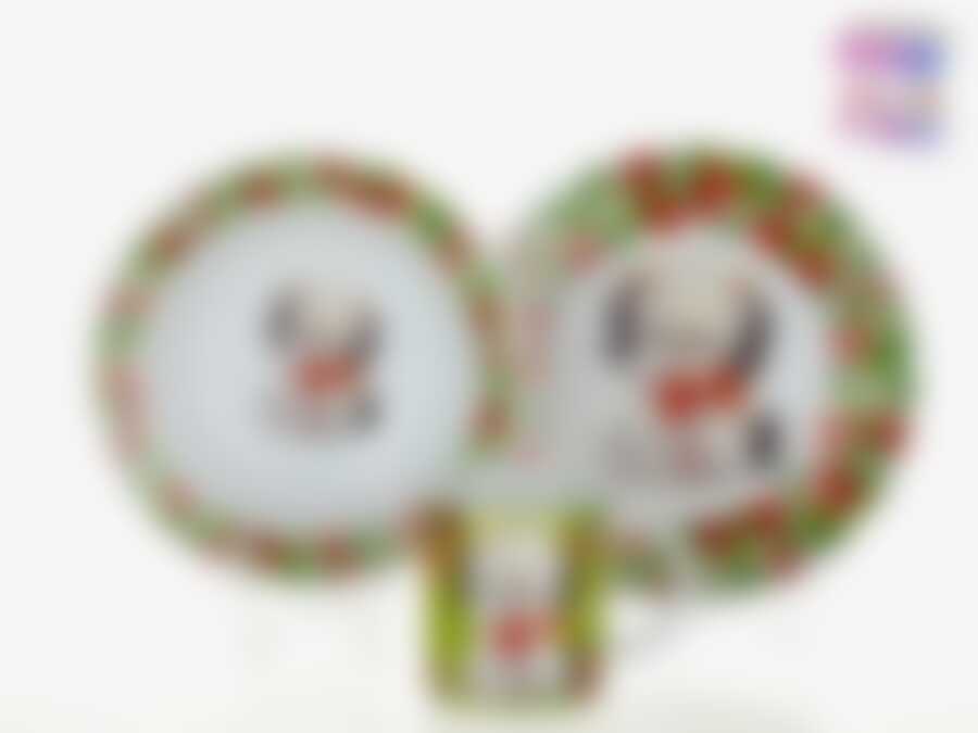 Набор детской посуды 3 предмета Непоседы Щеночек, арт  9552397