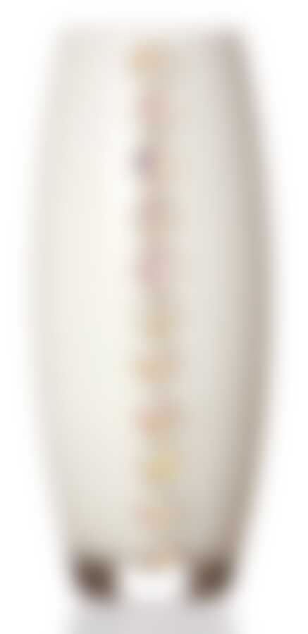 Ваза флора белая высота=26 см