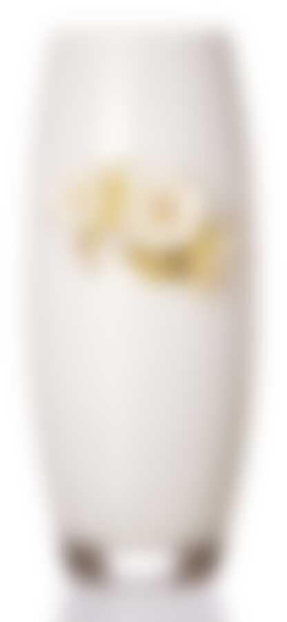 Ваза флора белая высота=26 см