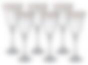 Набор бокалов для вина из 6 шт. "АЛЕКСАНДРА" 250 мл.