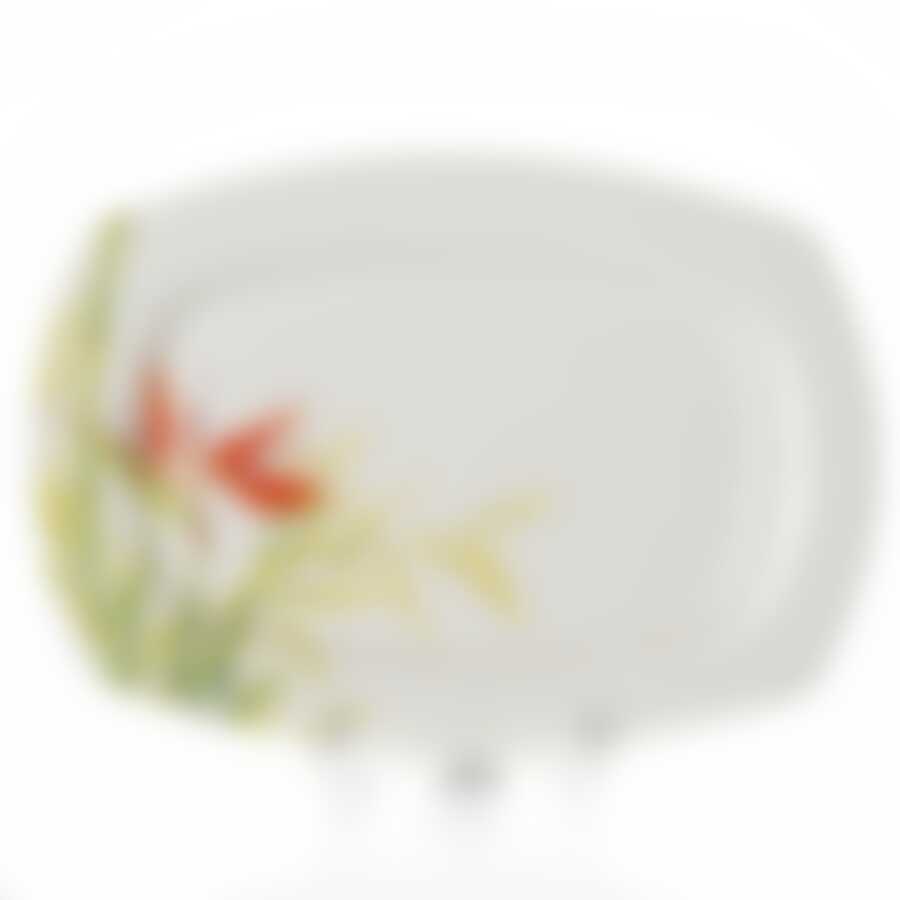 Тарелка прямоугольная bamboo, 26 см