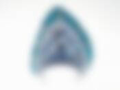 Изделие для карнавалов "Кокошник" 30*0,5*21см. (полиэстер) (с декоративными стразами) (упаковочный пакет)