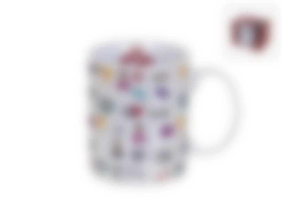 Кружка керамическая "ФК Спартак Москва" v=330мл. (подарочная упаковка)