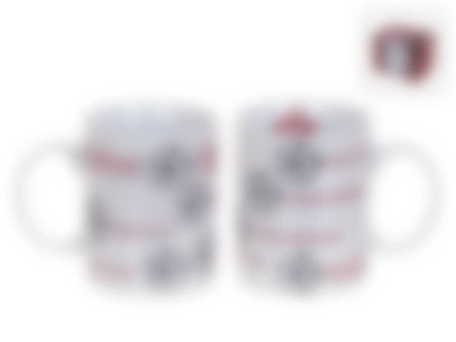 Кружка керамическая "ФК Спартак Москва" v=330мл. (подарочная упаковка)