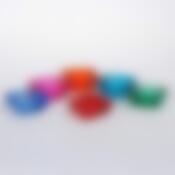 Подсвечник декоративный, высота 3 см (цвета в ассортименте)