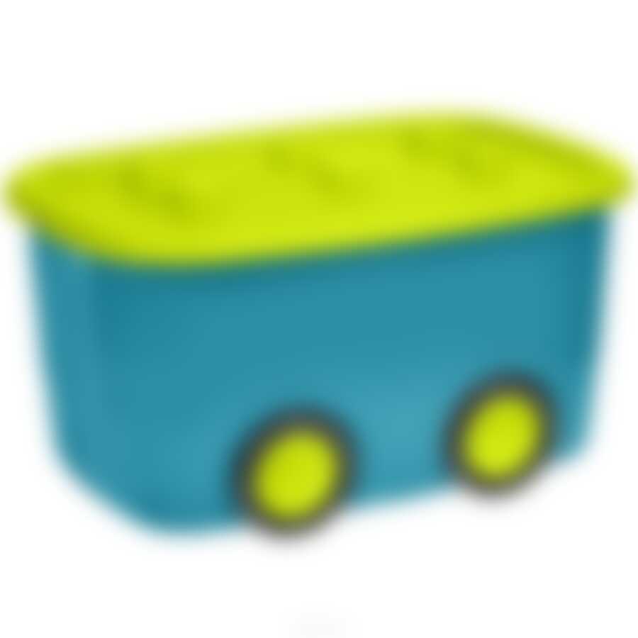 Ящик для игрушек МОБИ (бирюзовый)