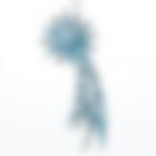 Подвеска декоративная "звезда", высота 145 мм