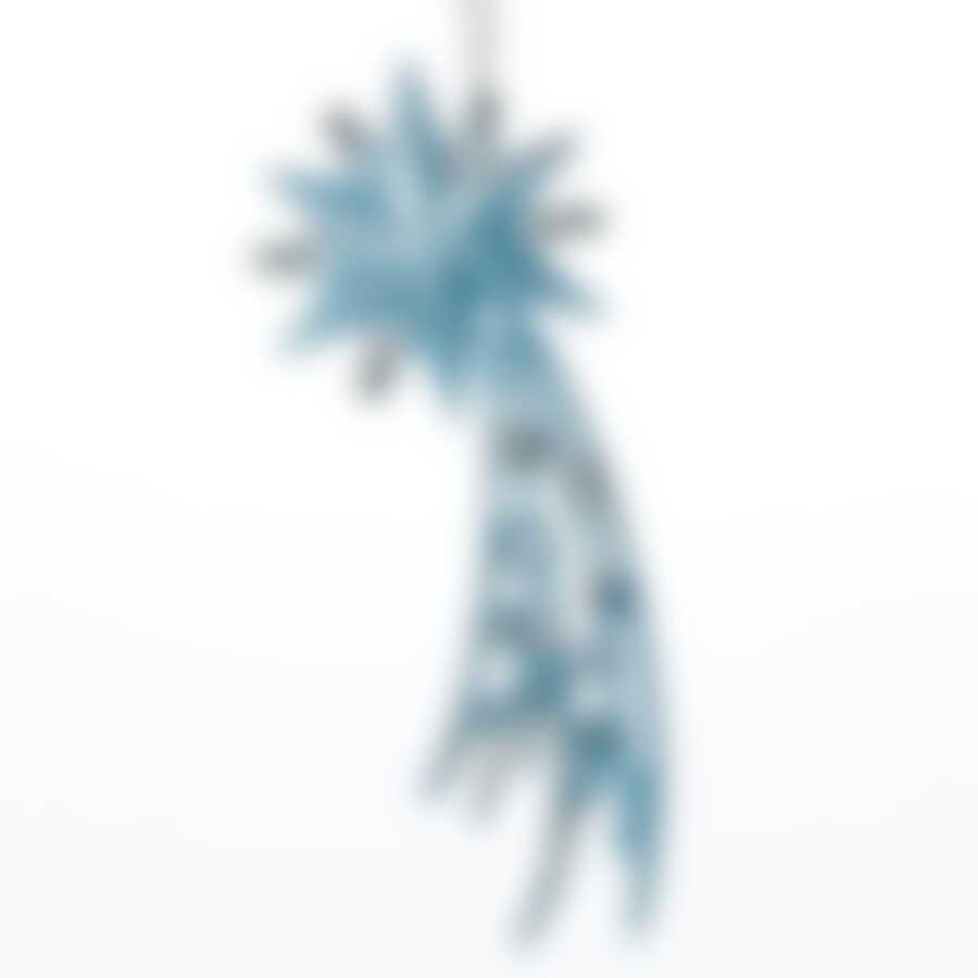 Подвеска декоративная "звезда", высота 145 мм