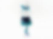 Украшение декоративное (подвесное) "Сумочка" 8*3,5*7,5см. (полиэстер) (упаковочный пакет с хедером)