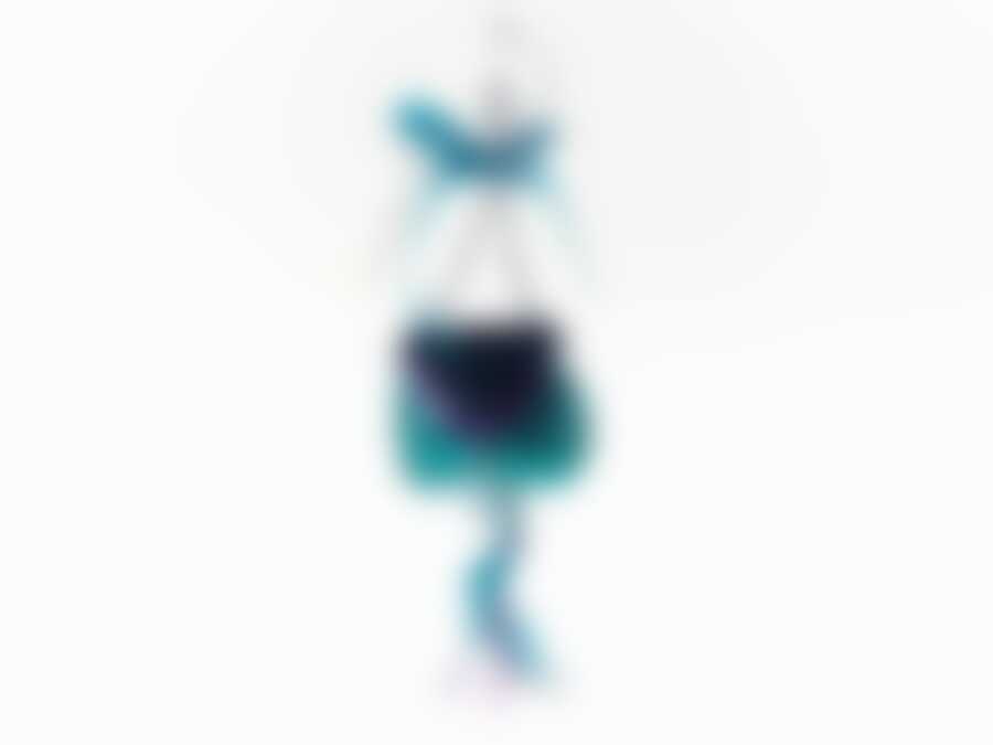 Украшение декоративное (подвесное) "Сумочка" 8*3,5*7,5см. (полиэстер) (упаковочный пакет с хедером)