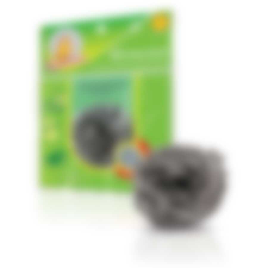 Мочалка для посуды "Русалочка", металлическая 1 шт