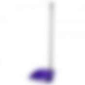 Совок с высокой ручкой Ленивка Люкс, цвет фиолетовый, Н=73 см