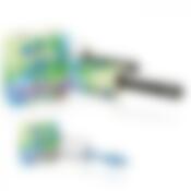 Русалочка ролик для одежды большой 56 листов