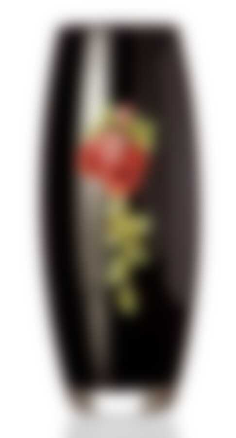 Ваза флора черная.высота=26 см