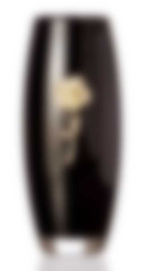 Ваза флора черная.высота=26 см