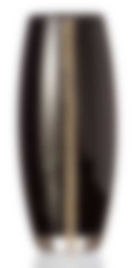 Ваза флора черная.высота=26 см