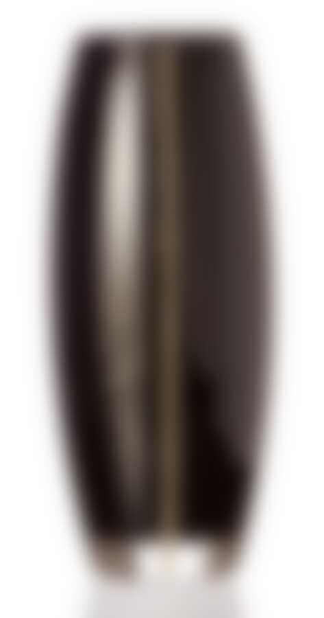 Ваза флора черная.высота=26 см.