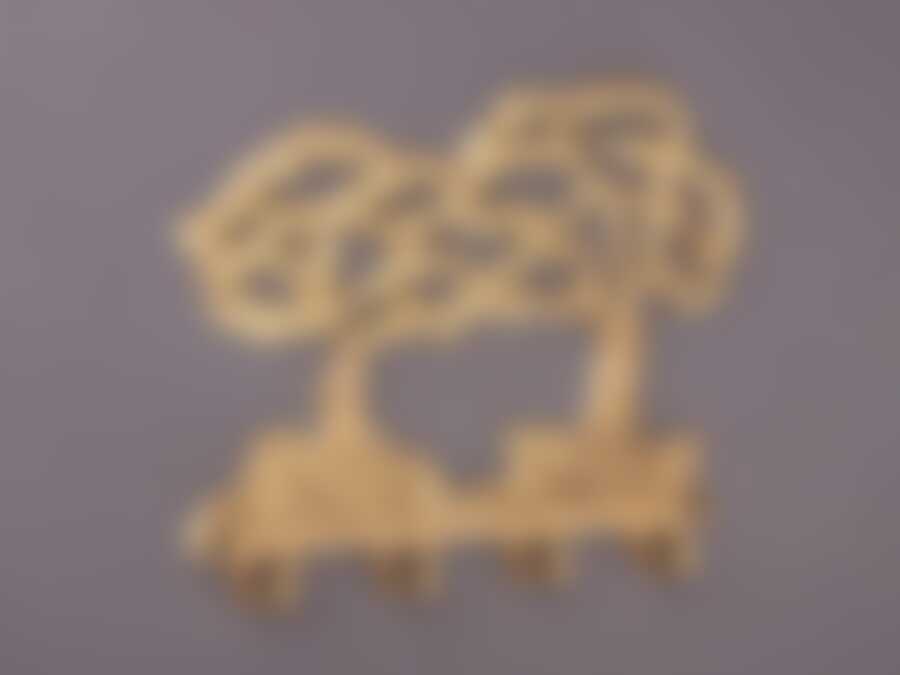 Вешалка настенная 16,5*13,5 см.