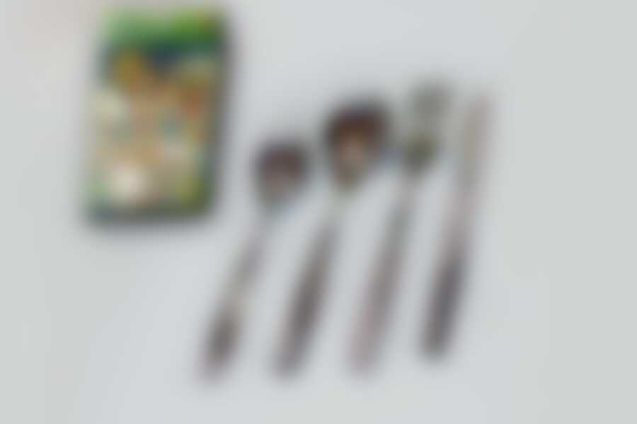 Набор нерж. детский 4пр. "Непоседа"