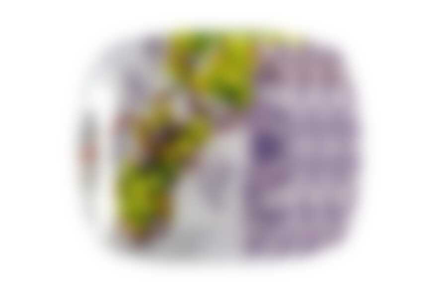 Набор 3 тарелки квадратных Виноград La Vita