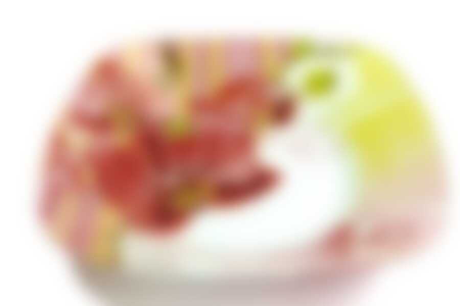 Салатник квадратный 25см Флора La Vita