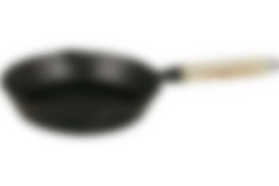 Сковорода 23см деревянная ручка  Myron Cook