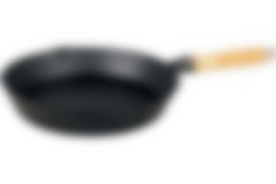 Сковорода 26см деревянная ручка  Myron Cook