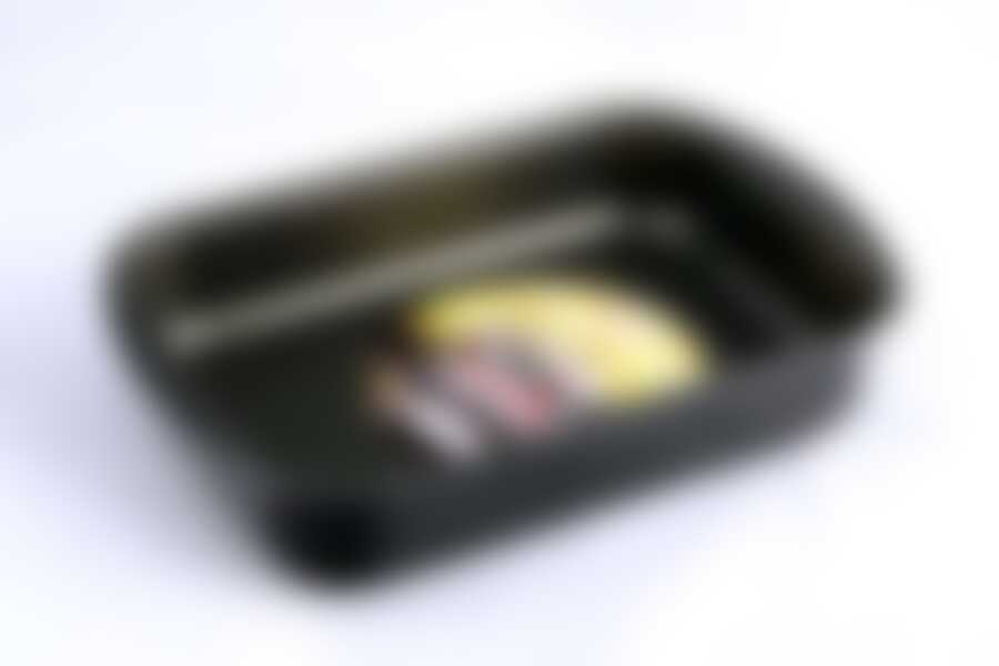 Форма 25х18 прямоугольная Black&Silver Flonal