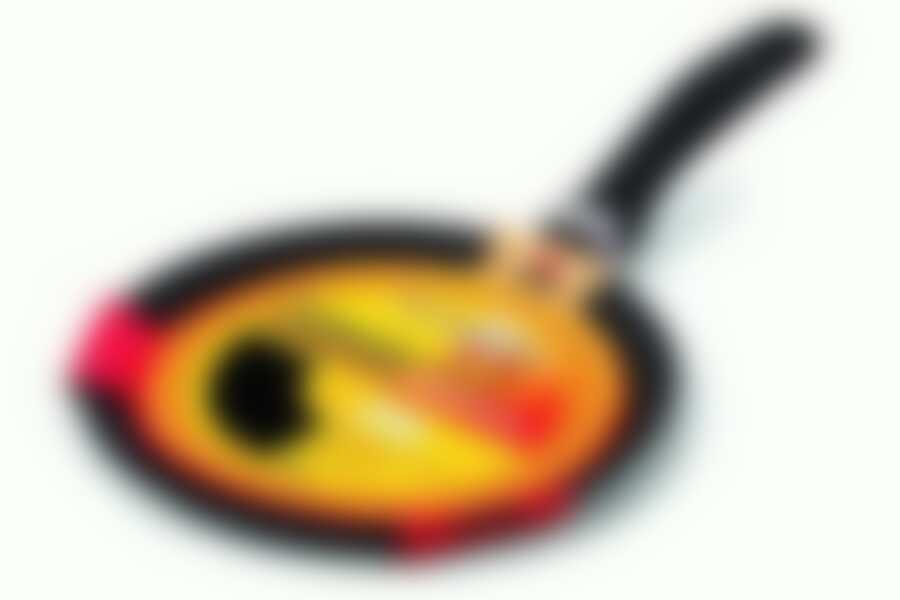 Сковорода блинная D=20 см литая Литая