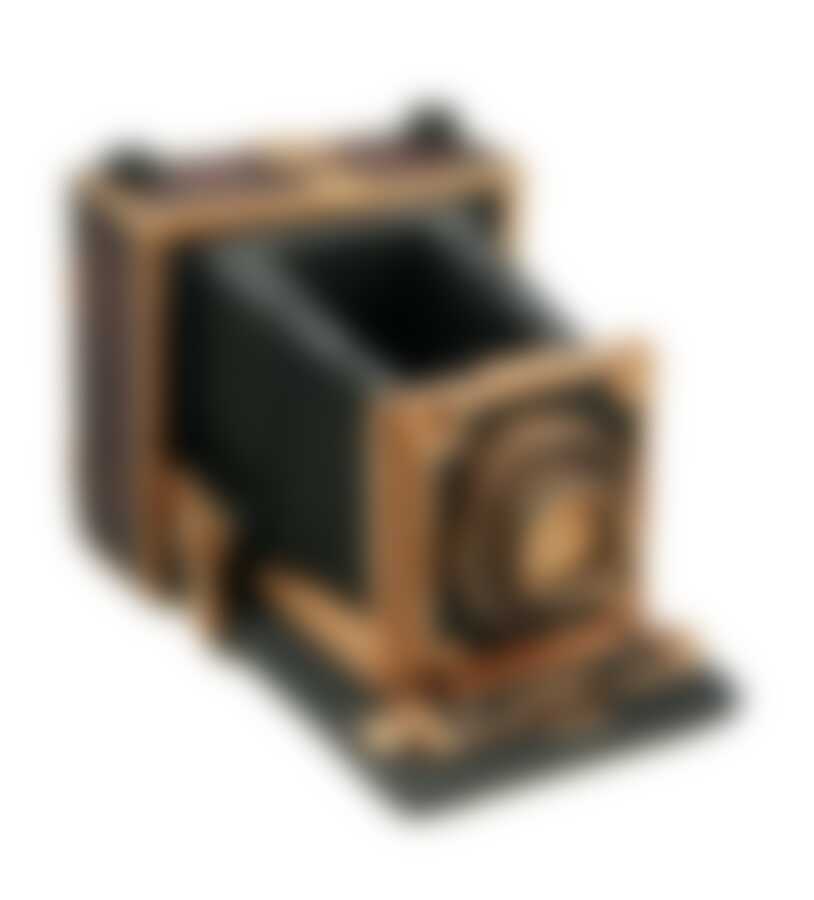 Подставка для ручек "Фотоаппарат" 14*11*10см (1 шт)