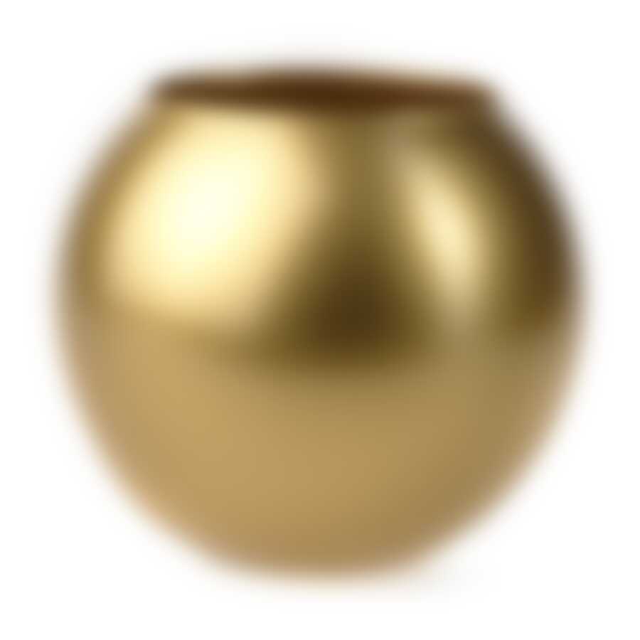 Ваза Workshop "Flora Gold", Н=10,5 см