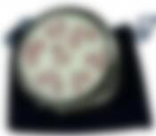 Зеркальце-таблетница со стразами "LA GEER" (1 шт)