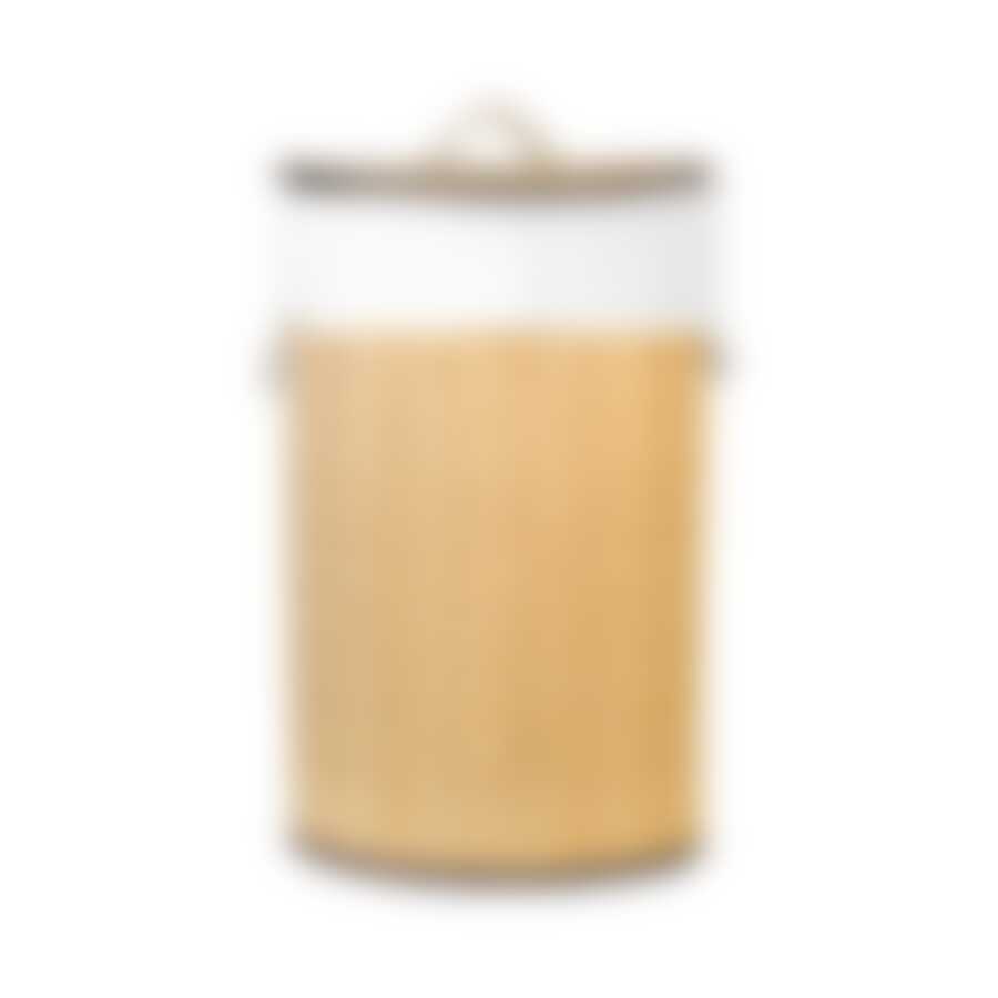 Корзина для хранения бамбук 34х45см 40л