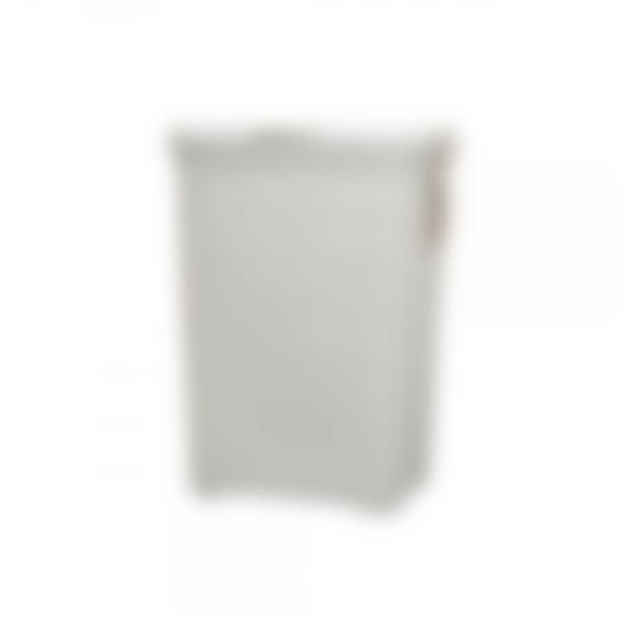 Корзина для белья rattan style 60л кремовая