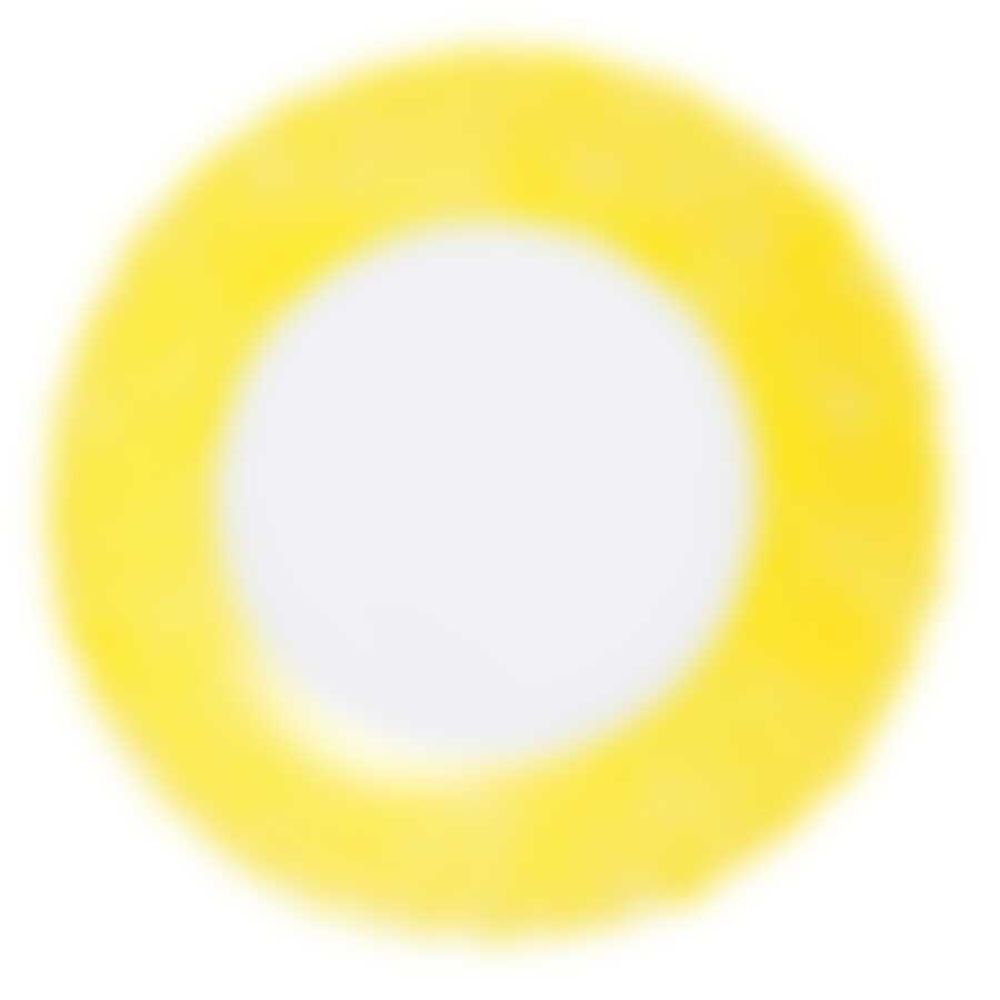 Тарелка закусочная (десертная) Luminarc Avrora Yellow, D=19 см