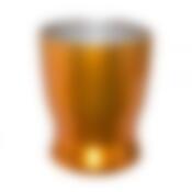 Стакан ФЛЭШИ ЭСПРЕССО золотистый 90мл