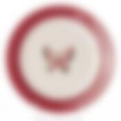 Тарелка закусочная (десертная) Attribute Summer Joy Red, D=19 см