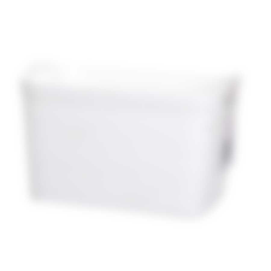 Корзина ribbon белая s 27x21x17см