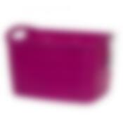 Корзина ribbon фиолетовая l 38x29x24см