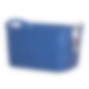 Корзина ribbon синяя l 38x29x24см