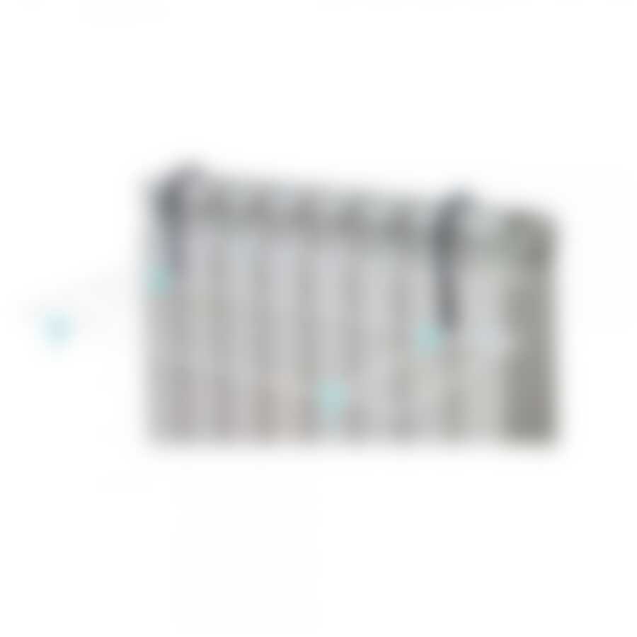 Сушилка для белья "Nika", на батарею, цвет: белый, 62 х 23,5 см