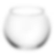 Ваза Pasabahce "Флора", круглая, цвет: прозрачный, Н=10,5 см