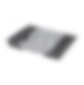 Лоток для столовых приборов "Curver", раздвижной, цвет: серебристый