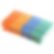 Прищепки пластиковые 24шт разноцветные