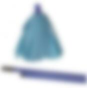 Палка металлическая 120см+ моп с латексным краплением