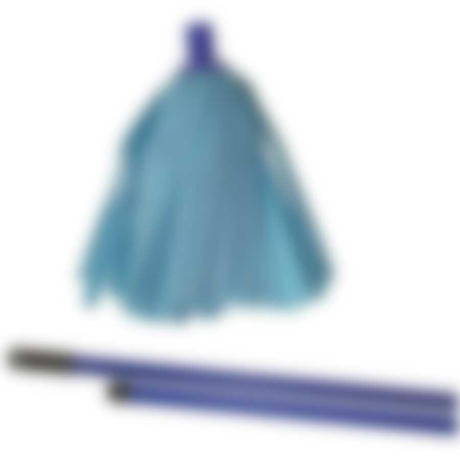 Насадка моп синтетическая + палка 120см