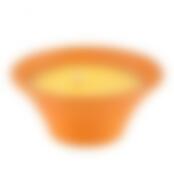 Свеча цитронелла в керамической чаше малая (9ч)