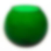 Ваза Pasabahce "Flora Workshop", цвет зеленый, Н=10,5 см