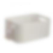 Корзина RATTAN STYLE BOX S кремовая