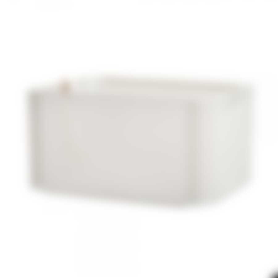 Корзина RATTAN STYLE BOX Lкремовая